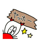 ゆる〜い落書きねこちゃんフレンズ5（個別スタンプ：12）