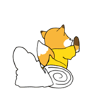 びっくり狐（個別スタンプ：10）