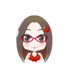 保健室の先生リコピン（個別スタンプ：1）