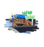 ミヤコヒキガエルのスタンプ（個別スタンプ：14）