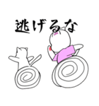 白猫の雲のぼーや（個別スタンプ：9）