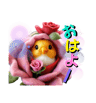 カラフル可愛い毎日癒し隊（個別スタンプ：5）