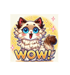 バリニーズ猫のキュートな毎日（個別スタンプ：19）