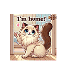 バリニーズ猫のキュートな毎日（個別スタンプ：26）