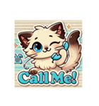 バリニーズ猫のキュートな毎日（個別スタンプ：27）