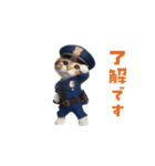 踊る！猫警官（個別スタンプ：3）