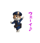 踊る！猫警官（個別スタンプ：13）