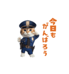 踊る！猫警官（個別スタンプ：22）