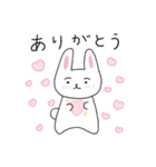 まゆげのうささんに春がきた♪（個別スタンプ：12）