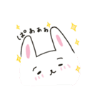 まゆげのうささんに春がきた♪（個別スタンプ：22）