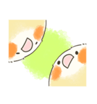 ゆるかわおかめいんこ（個別スタンプ：9）