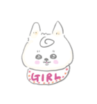 子育て白柴モモタロ（個別スタンプ：34）