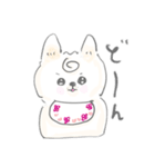 子育て白柴モモタロ（個別スタンプ：40）