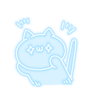 ネオンペン風うさぎとねこ（個別スタンプ：18）