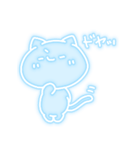 ネオンペン風うさぎとねこ（個別スタンプ：20）