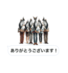 魚人の釣り  カスタム（個別スタンプ：6）