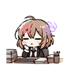 私はゆるめな社畜1（個別スタンプ：8）