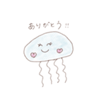 くすみクラゲちゃん（個別スタンプ：6）