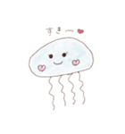 くすみクラゲちゃん（個別スタンプ：7）