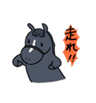 日常/競馬で使えるゆるい競走馬スタンプ2（個別スタンプ：7）
