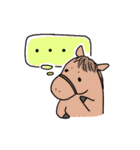 日常/競馬で使えるゆるい競走馬スタンプ2（個別スタンプ：10）