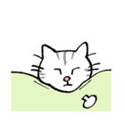 琥珀と銀次郎（個別スタンプ：14）