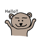 癒しのくまくーんシリーズ1（個別スタンプ：2）