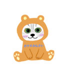 猫の挨拶スタンプ1（個別スタンプ：6）