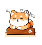 おやすみ挨拶♪しばいぬの「すやきち」（個別スタンプ：3）