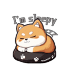 おやすみ挨拶♪しばいぬの「すやきち」（個別スタンプ：5）