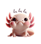 ウーパールーパー！超可愛い！3Dリアル（個別スタンプ：35）