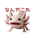ウーパールーパー2！関西弁！3Dリアル（個別スタンプ：25）