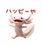 ウーパールーパー2！関西弁！3Dリアル（個別スタンプ：37）