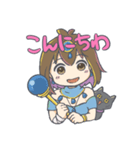 ヒーラーで聖女たるこ 挨拶とあいづち（個別スタンプ：1）