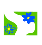 背景と挨拶（個別スタンプ：13）