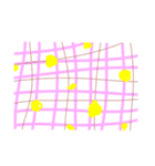 背景と挨拶（個別スタンプ：17）