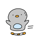 小さなペンギン ペンキー (日本語＆韓国語)（個別スタンプ：4）