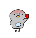 小さなペンギン ペンキー (日本語＆韓国語)（個別スタンプ：11）