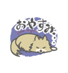 シンプルなポメラニアンのスタンプ（個別スタンプ：6）