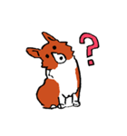 コーギーあかねのイラストスタンプ2（個別スタンプ：12）