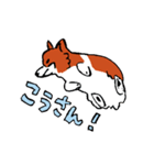 コーギーあかねのイラストスタンプ2（個別スタンプ：15）