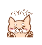 ゆるい柴犬のスタンプ（個別スタンプ：9）