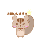 リスのエキュルスタンプ（個別スタンプ：3）