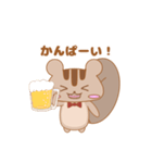 リスのエキュルスタンプ（個別スタンプ：6）