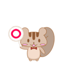 リスのエキュルスタンプ（個別スタンプ：8）