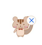リスのエキュルスタンプ（個別スタンプ：9）