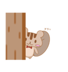 リスのエキュルスタンプ（個別スタンプ：10）