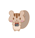 リスのエキュルスタンプ（個別スタンプ：15）
