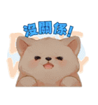 チャウチャウ - ライフスタイルの写真 1（個別スタンプ：21）