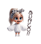 レオパードな女の子♡2（個別スタンプ：5）